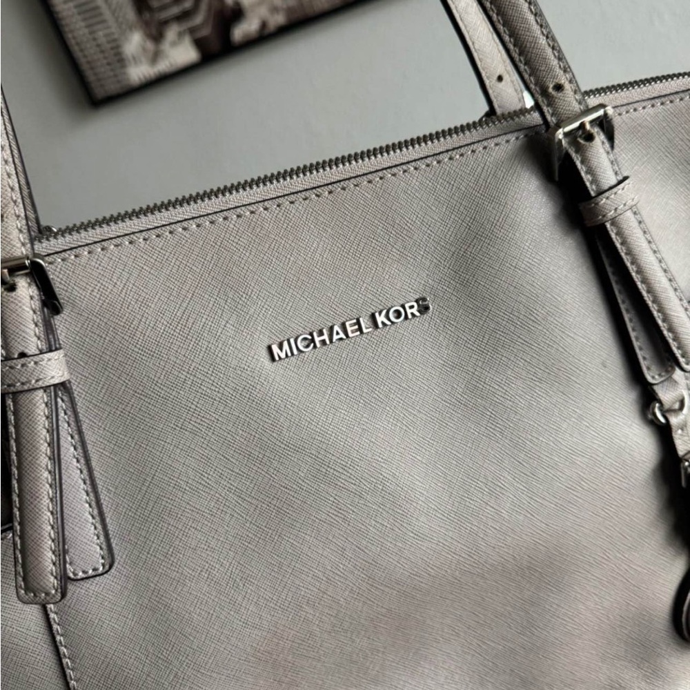 Michael Kors Leather Tote - Picture 3 of 5